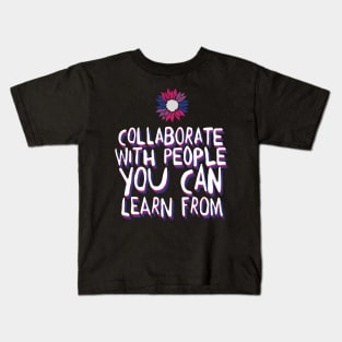 collaborate with people Kids T-Shirt